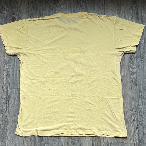 Adidas Mens Los Angeles Lakers 1988 World Champs T-Shirt Yellow Size XL - Picture 2 of 6